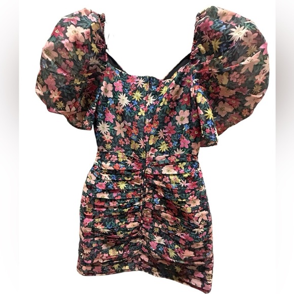 C/MEO collective evermore puff sleeve mini dress size XS from Revolve - Picture 7 of 8